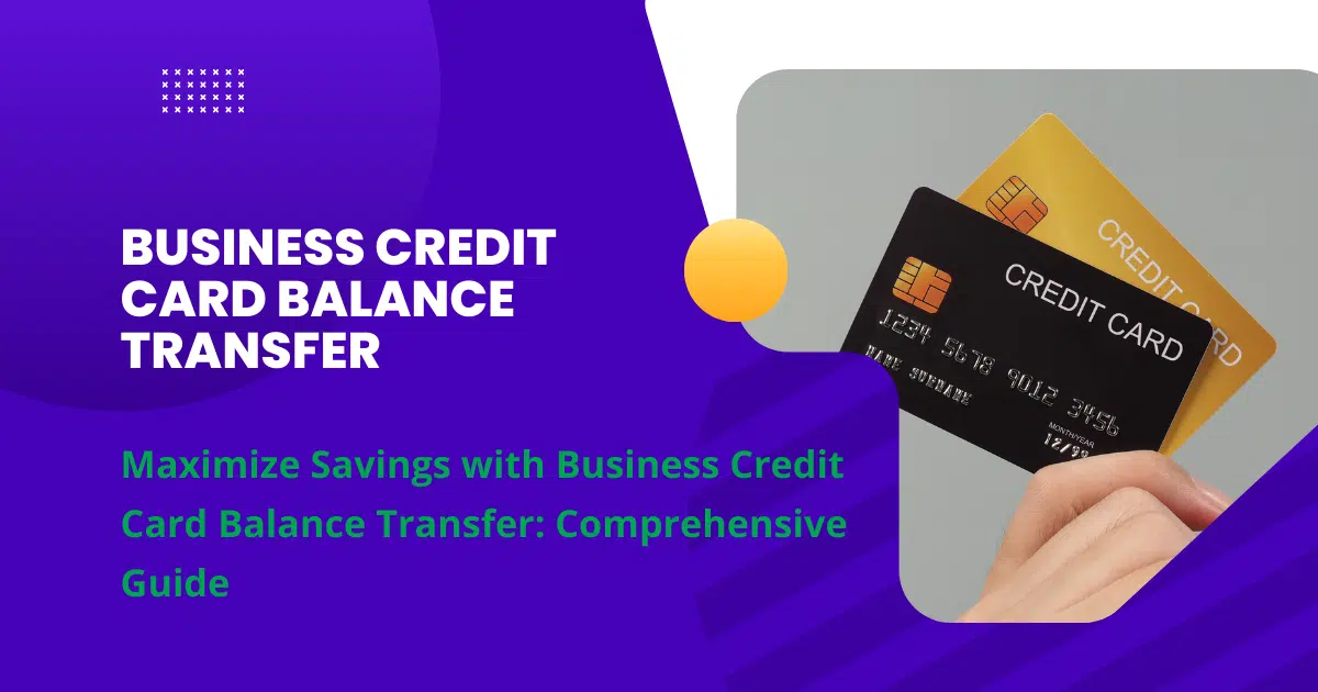 Business Credit Card Balance Transfer